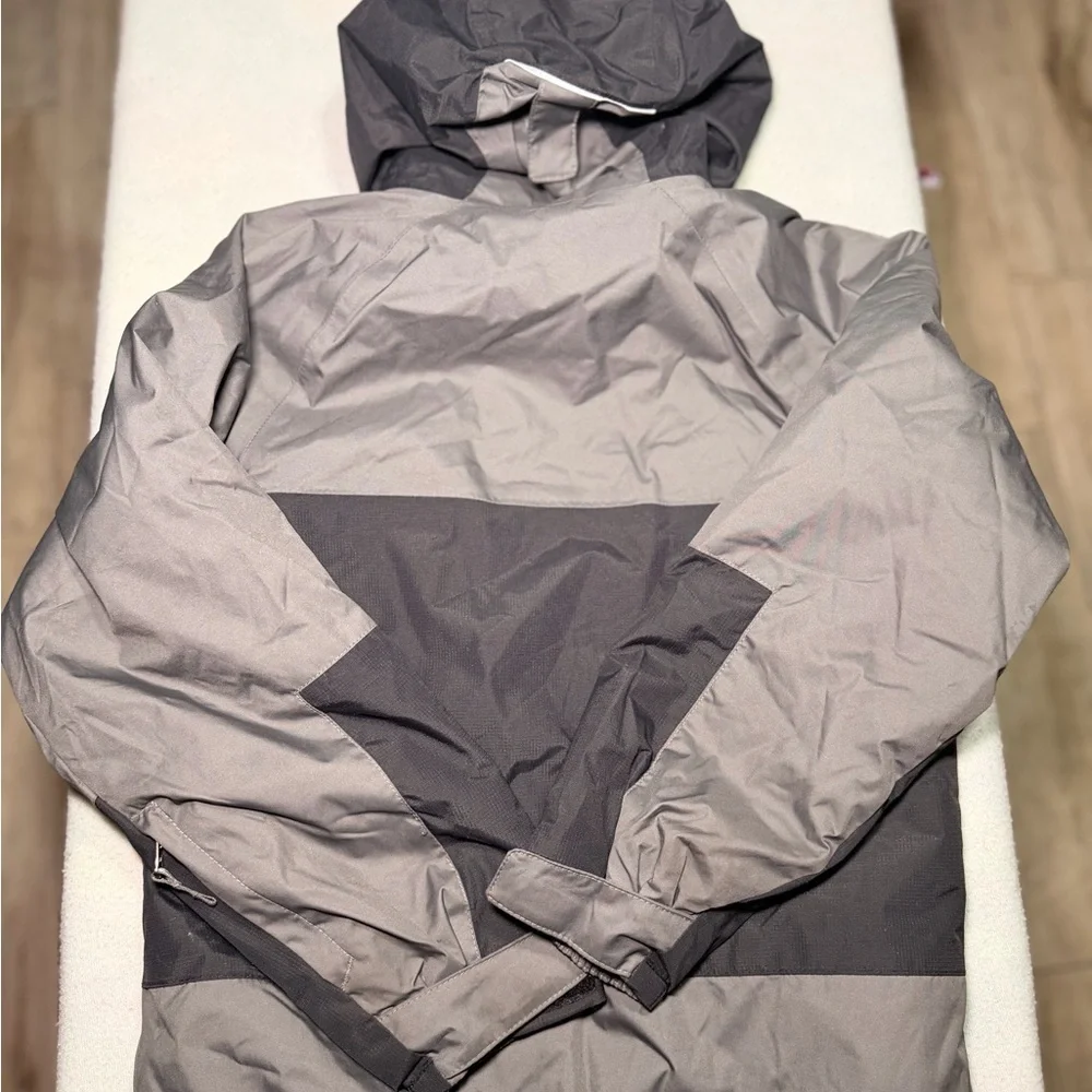 Columbia Kids Two-Tone Gray Raincoat